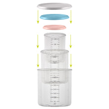 Load image into Gallery viewer, Beaba Tritan Portions Food Jar 3 Pack 120ml/240ml/420ml