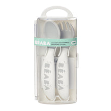 Load image into Gallery viewer, Beaba 2nd Stage Training Fork & Spoon - Light Mist