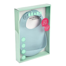 Load image into Gallery viewer, Beaba Silicone Bib - Airy Green (1)