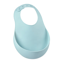 Load image into Gallery viewer, Beaba Silicone Bib - Airy Green