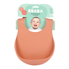 Load image into Gallery viewer, Beaba Silicone Bib - Terracotta