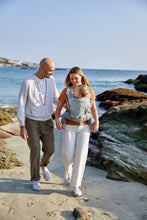 Load image into Gallery viewer, Ergobaby Aerloom Baby Carrier - Sea Cliff