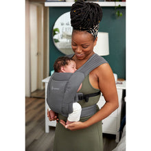 Load image into Gallery viewer, Ergobaby Embrace Soft Air Mesh Newborn Baby Carrier - Washed Black