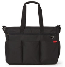 Load image into Gallery viewer, Skip Hop Duo Signature Double Nappy Bag - Black
