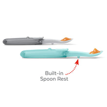Load image into Gallery viewer, Skip Hop Easy Fold Travel Spoons - Grey/Soft Teal (1)