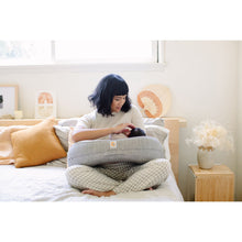Load image into Gallery viewer, Ergobaby Natural Curve Nursing Pillow - Heathered Grey

