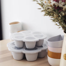 Load image into Gallery viewer, Beaba Silicone Multiportions 150ml - Grey (4)
