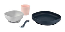 Load image into Gallery viewer, Beaba Silicone Suction Meal Set - Night Blue
