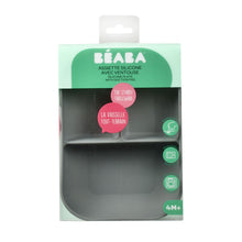 Load image into Gallery viewer, Beaba Silicone Suction Divided Plate - Mineral

