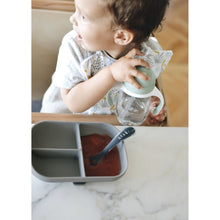 Load image into Gallery viewer, Beaba Silicone Suction Divided Plate - Mineral
