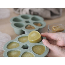 Load image into Gallery viewer, Beaba Multiportions Silicone Freezer Tray 6 X 150ml - Sage Green
