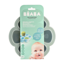 Load image into Gallery viewer, Beaba Multiportions Silicone Freezer Tray 6 X 150ml - Sage Green
