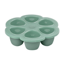 Load image into Gallery viewer, Beaba Multiportions Silicone Freezer Tray 6 X 150ml - Sage Green
