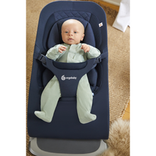 Load image into Gallery viewer, Ergobaby Evolve 3 in 1 Bouncer - Midnight Blue
