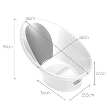 Load image into Gallery viewer, Shnuggle Bath with Plug - White (4)
